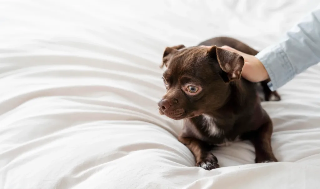 perro malo por vomito